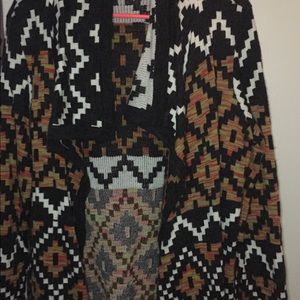 Bass waterfall style cardigan